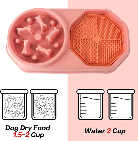 Slow Feeder Dog Bowls Puzzle