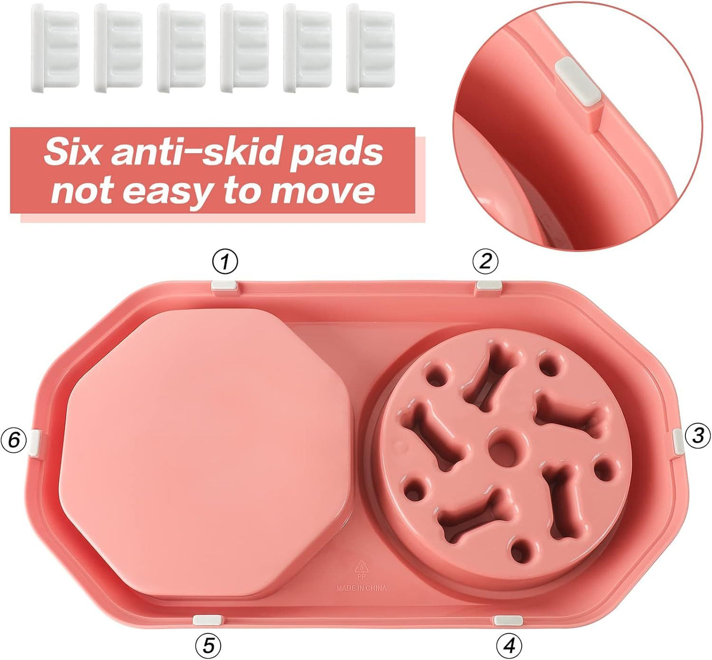 Slow Feeder Dog Bowls Puzzle